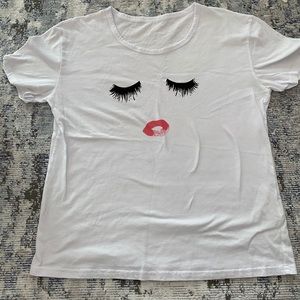 Lashes and Lips Tee